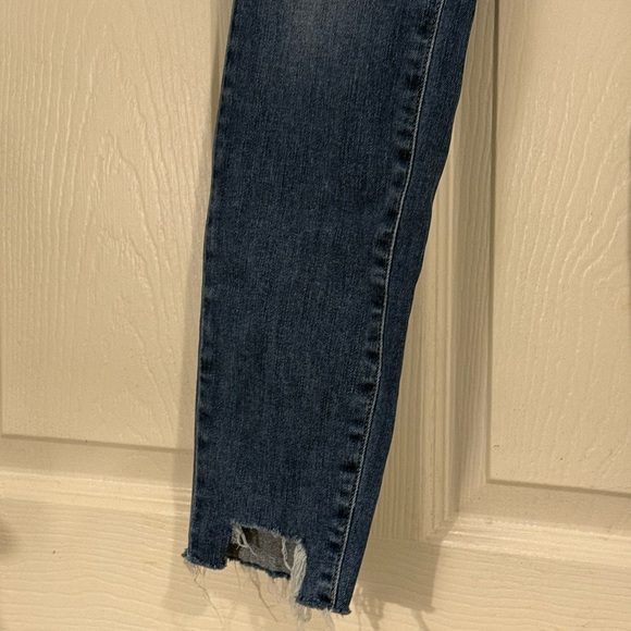 PAIGE Denim Blue VERDUGO ankle Skinny Jeans size 27 - Picture 3 of 8